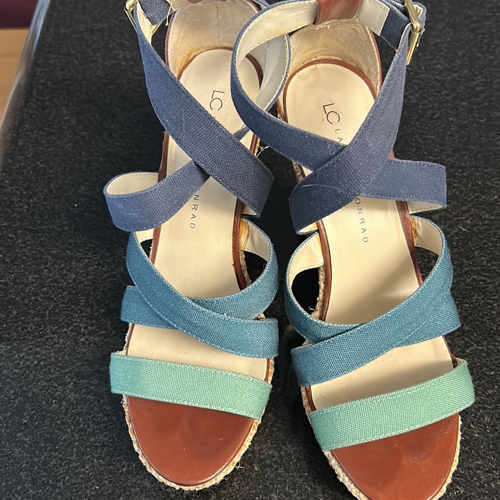 Lauren Conrad Wedge Sandals - Picture 2 of 10